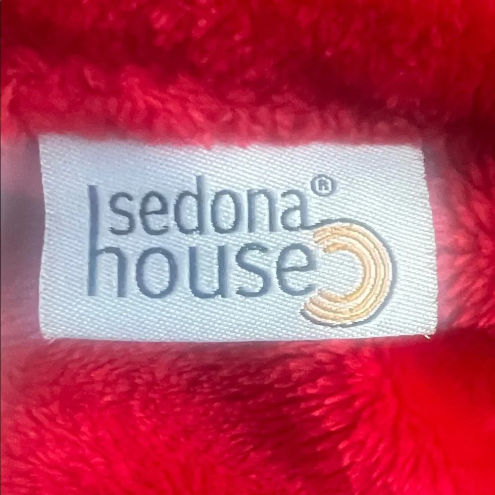 Sedona House Luxurious Red Microfiber Throw Blanket Approx 66”x81”